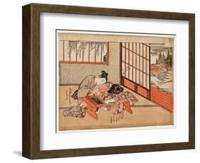 Kisaragi-Isoda Koryusai-Framed Giclee Print