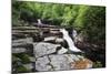 Kisdon Force on the River Swale Near Keld-Mark Sunderland-Mounted Photographic Print