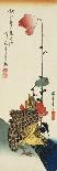 Waterfall in Spring and Autumn (Set of Two Hanging Scroll), 1893-Kishi Chikudo-Giclee Print