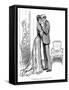 Kiss, 1903-Charles Dana Gibson-Framed Stretched Canvas