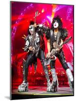 KISS - 40th Anniversary Tour Live - Simmons and Stanley-null-Mounted Poster