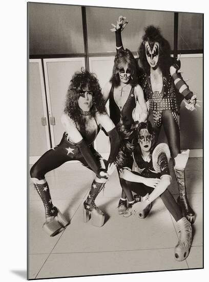 Kiss – Amsterdam 1976-null-Mounted Poster