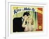 Kiss and Make-Up, 1934-null-Framed Art Print