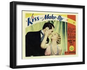 Kiss and Make-Up, 1934-null-Framed Art Print
