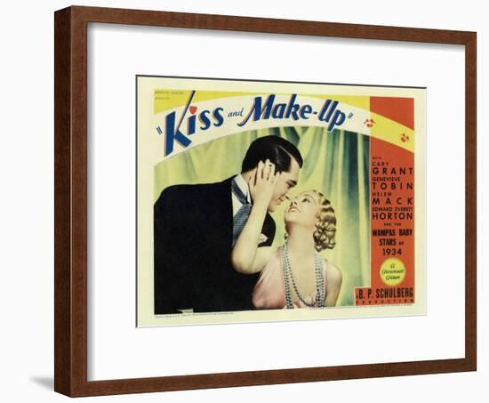 Kiss and Make-Up, 1934-null-Framed Art Print