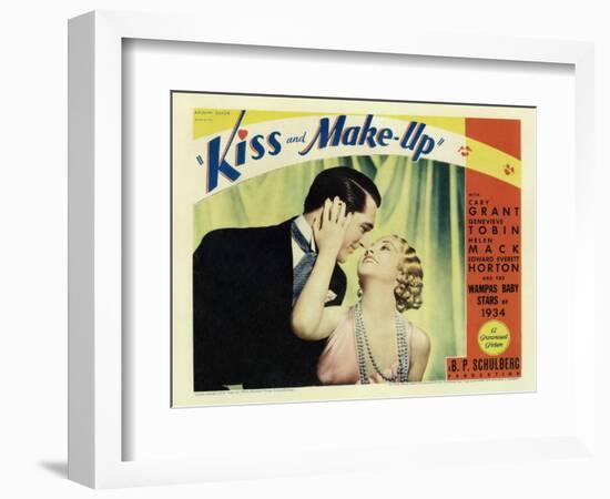 Kiss and Make-Up, 1934-null-Framed Art Print