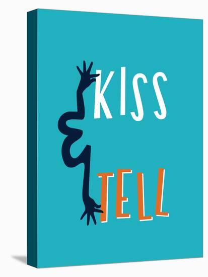 Kiss And Tell-null-Stretched Canvas