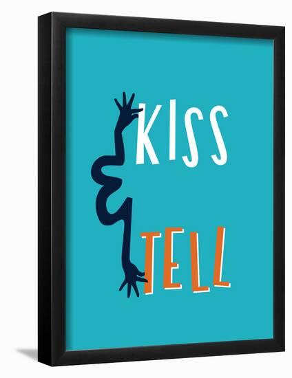 Kiss And Tell-null-Framed Poster