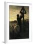 Kiss Cross-Giovanni Segantini-Framed Giclee Print