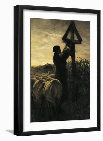 Kiss Cross-Giovanni Segantini-Framed Giclee Print