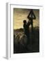 Kiss Cross-Giovanni Segantini-Framed Giclee Print