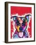 Kiss Dog-Dean Russo-Framed Giclee Print