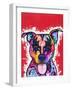 Kiss Dog-Dean Russo-Framed Giclee Print