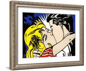 Kiss II, c.1962-Roy Lichtenstein-Framed Art Print