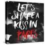 Kiss In Paris-OnRei-Stretched Canvas