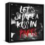 Kiss In Paris-OnRei-Framed Stretched Canvas