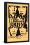 Kiss & King Kobra concert tour Music Poster-null-Framed Poster