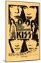 Kiss & King Kobra concert tour Music Poster-null-Mounted Poster