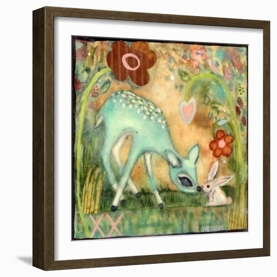 Kiss Kiss-Wyanne-Framed Giclee Print