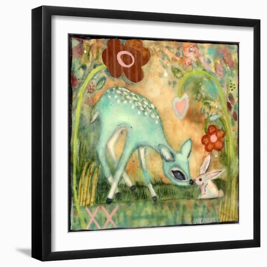 Kiss Kiss-Wyanne-Framed Giclee Print