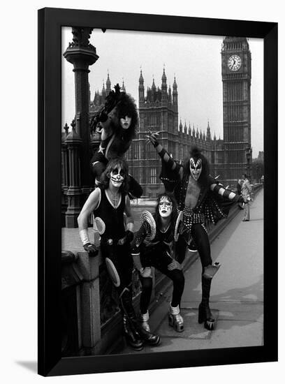 Kiss- London May 1976-null-Framed Poster