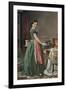 Kiss Me and You'll Kiss the Lasses-Lilly Martin Spencer-Framed Art Print