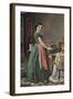 Kiss Me and You'll Kiss the Lasses-Lilly Martin Spencer-Framed Art Print