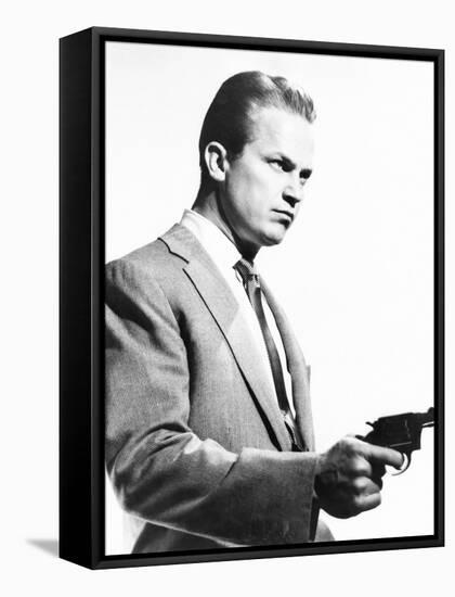 Kiss Me Deadly, Ralph Meeker, 1955-null-Framed Stretched Canvas