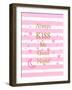 Kiss Me Good Night-Bella Dos Santos-Framed Art Print