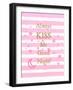 Kiss Me Good Night-Bella Dos Santos-Framed Art Print