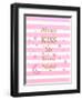 Kiss Me Good Night-Bella Dos Santos-Framed Art Print