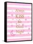 Kiss Me Good Night-Bella Dos Santos-Framed Stretched Canvas