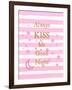 Kiss Me Good Night-Bella Dos Santos-Framed Art Print