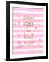 Kiss Me Good Night-Bella Dos Santos-Framed Art Print