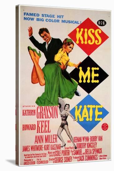 Kiss Me Kate, 1953-null-Stretched Canvas