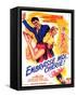 Kiss Me Kate, French Movie Poster, 1953-null-Framed Stretched Canvas