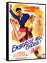 Kiss Me Kate, French Movie Poster, 1953-null-Framed Stretched Canvas