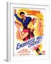 Kiss Me Kate, French Movie Poster, 1953-null-Framed Art Print