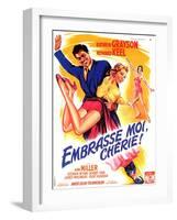 Kiss Me Kate, French Movie Poster, 1953-null-Framed Art Print