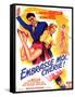 Kiss Me Kate, French Movie Poster, 1953-null-Framed Stretched Canvas