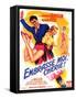 Kiss Me Kate, French Movie Poster, 1953-null-Framed Stretched Canvas