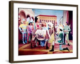 Kiss Me Kate, Keenan Wynn, James Whitmore, Howard Keel, Kathryn Grayson, 1953-null-Framed Photo