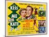 Kiss Me Kate, Top from Left: Kathryn Grayson, Howard Keel; Below: Ann Miller, 1953-null-Mounted Art Print