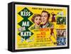 Kiss Me Kate, Top from Left: Kathryn Grayson, Howard Keel; Below: Ann Miller, 1953-null-Framed Stretched Canvas