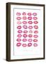 Kiss Me Quick Pink-Mercedes Lopez Charro-Framed Art Print