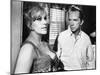 KISS ME STUPID, 1964 directed by BIILY WILDER Kim Novak and Ray Walston (b/w photo)-null-Mounted Photo