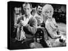 KISS ME STUPID, 1964 directed by BIILY WILDER Ray Walston, Dean Martin and Kim Novak (b/w photo)-null-Stretched Canvas