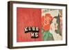 Kiss Me-Mandy Lynne-Framed Art Print