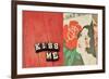 Kiss Me-Mandy Lynne-Framed Premium Giclee Print