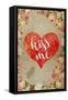 Kiss Me-Elo Marc-Framed Stretched Canvas